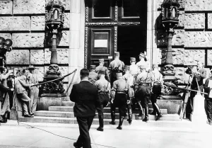 Enabling: NSDAP members enter the Reichstag, 1933