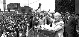 Khrushchev: N.S.Khrushchev visiting Bulgaria