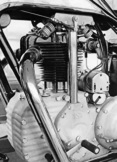 Clearly: NSU motorcycle engine, 1936
