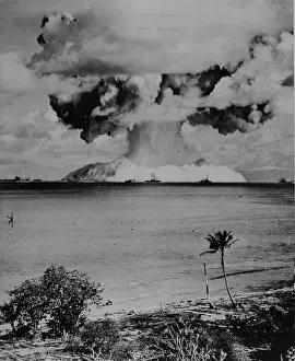US nuclear explosion in the Pacific. 1962nd