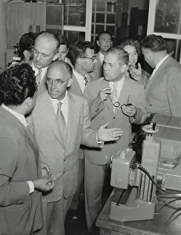 Guzzi: The nuclear physicist Enrico Fermi (second from left) in
