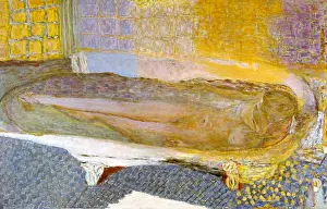 Bonnard: Nude in the Bath Artist: Pierre Bonnard