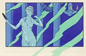 Bookshop On The Heath Collection: Nude blue lady