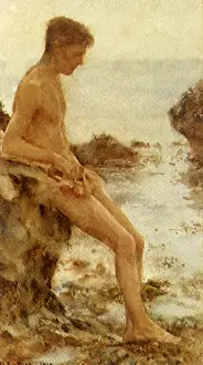Tuke: Nude Boy on a Beach