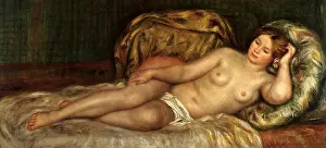 Cushions: Nude on Cushions, by Renoir
