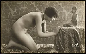Devotee: NUDE DEVOTEE OF BUDDHA