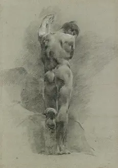 Chalks: Nude Figure of a Young Man