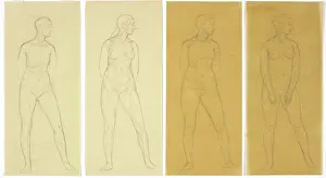 Studies: Four Nude Studies for The Rehearsal