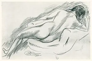Reclined: Nude Study