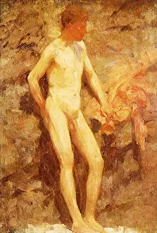Tuke: Nude Study of Charlie Mitchell