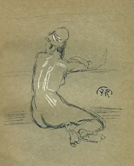 Whistler: A Nude study by James Abbott McNeill Whistler