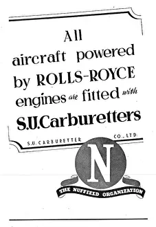Nuffield: The Nuffield Organization. S.U.Carburetters 1942