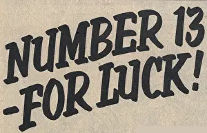 Fanzine: Number 13 - for luck! Text and graphic in Express Super Colo