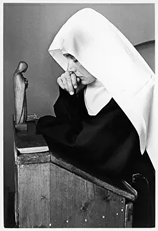 Colin Horsman: Nun praying in her cell, St Cecilia's Abbey