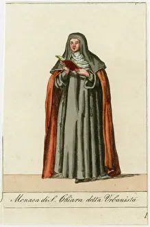 Clarisses: NUN OF SANTA CHIARA