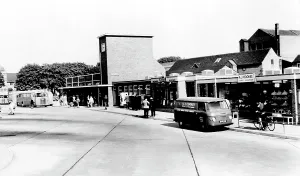 Nuneaton: Nuneaton, The Bus Station c1960