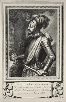 Nunez: NUNEZ DE BALBOA, Vasco (1475-1517). Spanish discoverer