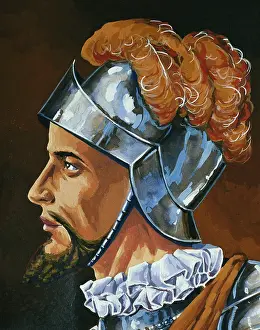 Nunez: NUNEZ DE BALBOA, Vasco (1475-1517). Spanish discoverer
