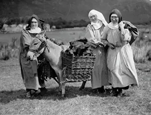 Fetching: Nuns at work
