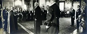Diplomatic: Nuntius Orsenigo at the New Year's Reception