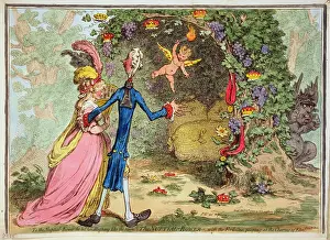 Peers: The nuptial-bower; - with the evil-one, peeping at the charm