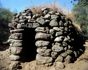 Nuraghe: Nuraghic structure inside the archeological