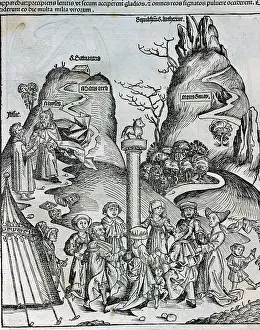 Chronicle: The Nuremberg Chronicle (Liber Chronicarum) by Hartmann Sche