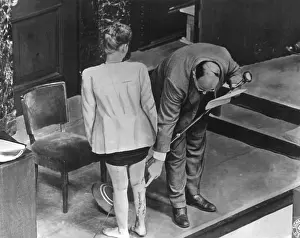 Testifies: Nuremberg Doctors Trial - victim testifies