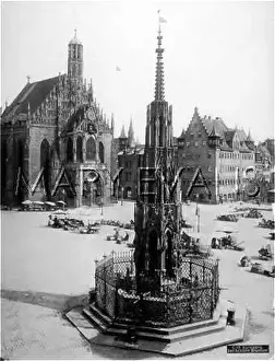 Brunnen: NUREMBERG/FOUNTAIN 19C?