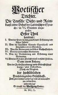 Poetic: Nuremberg Funnel, title page