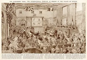 Evidence: Nuremberg Trial, 1945 by Bryan de Grineau