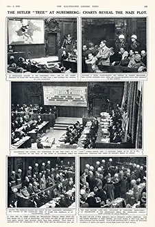 Exhibit: Nuremberg trials, 1945