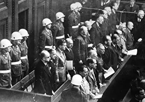 Sauckel: Nuremberg Trials 1946 - Main defendants