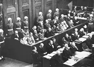 Justiz: Nuremberg Trials 1946 - Main defendants