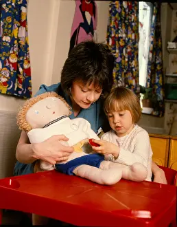 Procedures: Nurse with child and doll