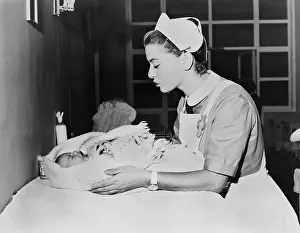 Compassion: Nurse with crying baby