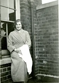 Towel: Nurse in dressing gown