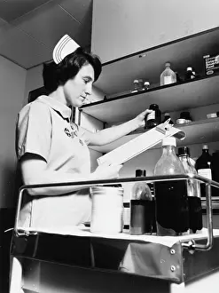 Clipboard: Nurse at the Medical Centre, Hendon