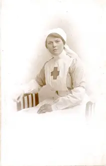 The Royal College Of Nursing: Nurse Seated Portrait