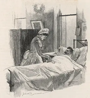 Pulse: NURSE TAKES PULSE