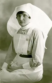 Starched: Nurse in uniform
