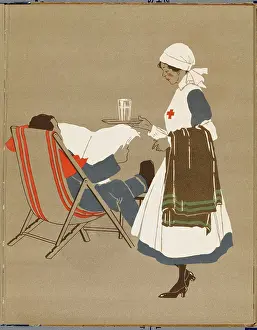 Joyce Dennys: NURSE & WOUNDED SOLDIER