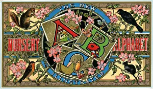 1885copy1: Nursery Alphabet