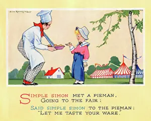 Pieman: The nursery rhyme, ‘Simple Simon