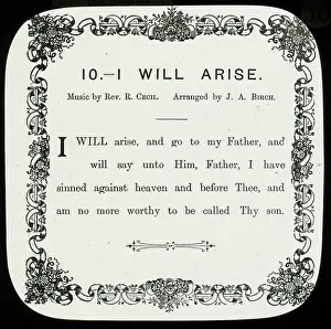 Arise: Nursery Rhymes - I Will Arise