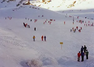 Obergurgl: Nursery slopes at Obergurgl, Austria