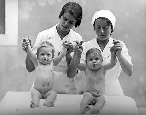 Newborns: Nurses and babies