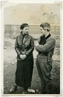 Cuevas: Nurses at Cuevas Labradas, 1938