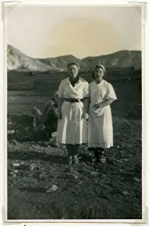 Cuevas: Nurses at Cuevas Labradas, 1938