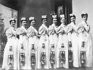 Kerosene: Nurses on Night Rounds, 1899